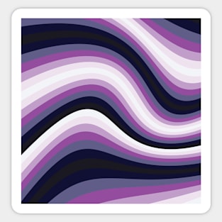 Abstract Amethyst Pattern 7 Sticker